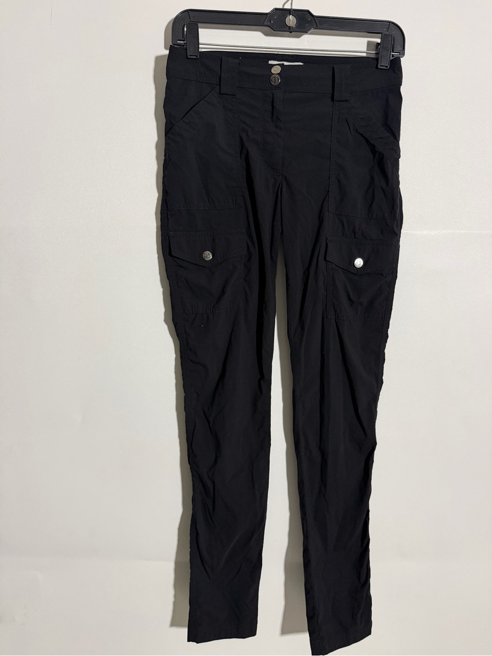 Anatomie Kate Skinny Cargo Pants Black Women's Size XS